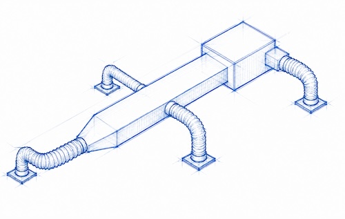 3d ducting system
