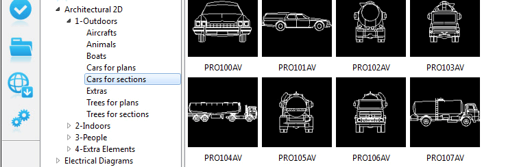 iCADLib For AViCAD