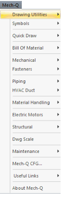 MechQ Menu