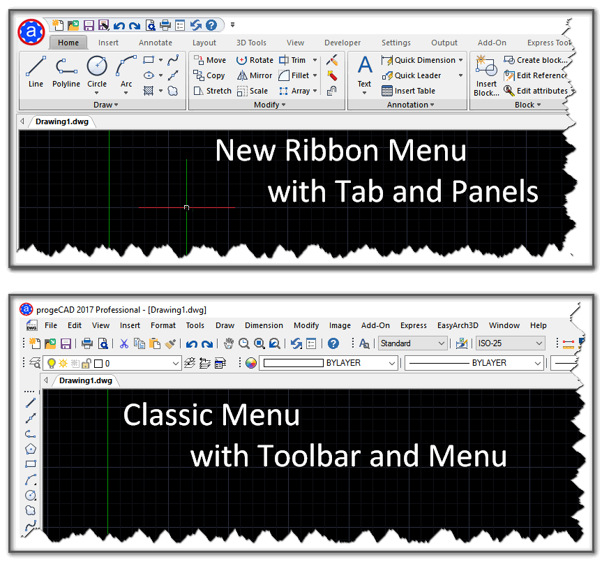 ribon menu for bricscad ribon menu for bricscad