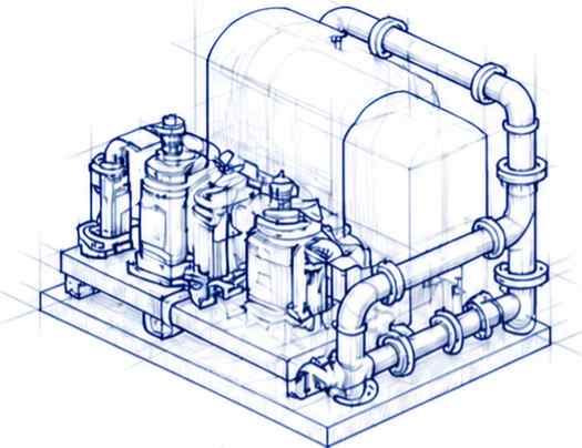 AViCAD Pump To Tank